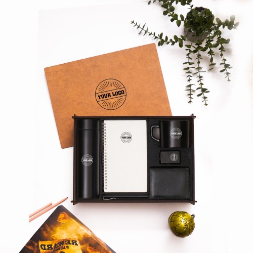 Ahşap Kutulu Hediye Seti 3626-2